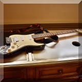 M02. Fender Squier Strat electric guitar. 